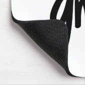 Tapis De Souris No OGM for Heathy Food Promotional Black Text (Coin)