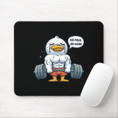 Tapis De Souris No Pain No Gain Funny Duck - Gym Workout And Fitne (Avec souris)