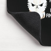 Tapis De Souris No Repeat Yourself I Ignored You Funny Cat Saying  (Coin)