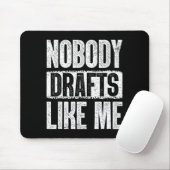 Tapis De Souris Nobody Drafts Like Me Fantasy Football Draft Day  (Avec souris)