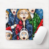 Tapis De Souris Noël (Avec souris)