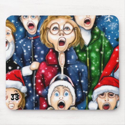Tapis De Souris Noël (Devant)