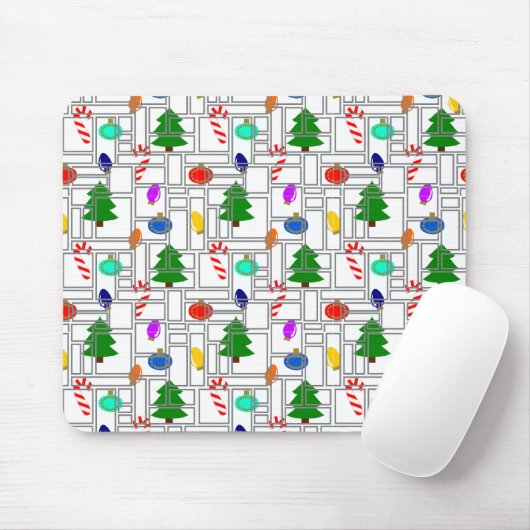 Tapis De Souris Noël (Avec souris)