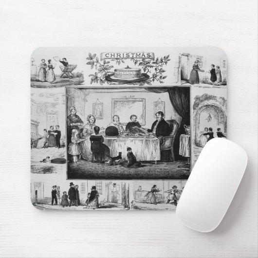 Tapis De Souris Noël (Avec souris)