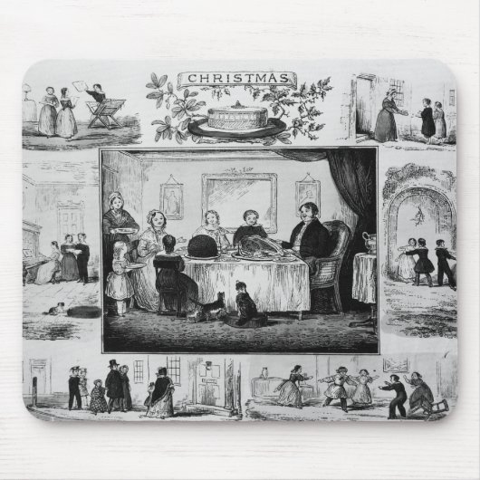 Tapis De Souris Noël (Devant)