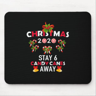 Tapis De Souris Noël 2020 Séjournez à 6 Sucres de canne