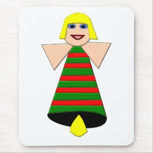 Tapis De Souris Noël Angel Bell Mousepad
