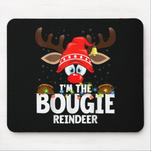 Tapis De Souris Noël appariement Je suis le renne Bougie