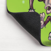 Tapis De Souris Noël au chimpanzé (Coin)