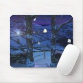 Tapis De Souris Noël au Glen Mousepad (Avec souris)