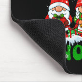 Tapis De Souris Noël Avec Mes Gnomies Noël Trois Gnomes Père Noël (Coin)