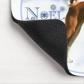 Tapis De Souris Noel Basenji Mousepad (Coin)