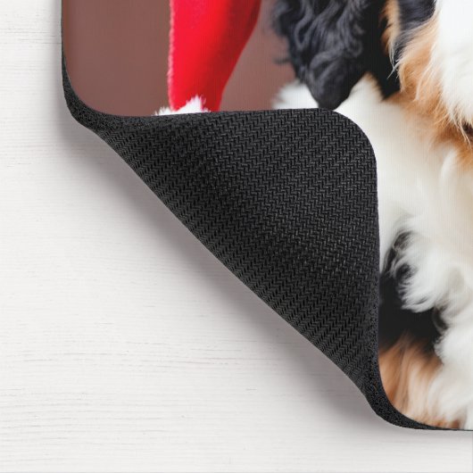 Tapis De Souris Noël Bernedoodle (Coin)