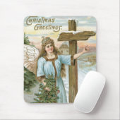 Tapis De Souris Noël Bonjour Angel (Avec souris)