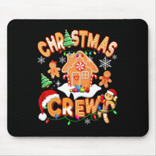 Tapis De Souris Noël Crew Cookhouse Gingerbread Famille Xma