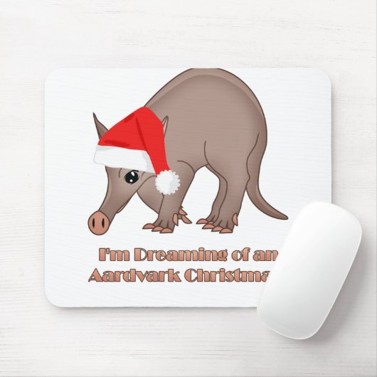 Tapis De Souris Noël d'Aardvark (Avec souris)