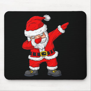 Tapis De Souris Noël Dabbing Père Noël Garçons Filles Enfants Noël