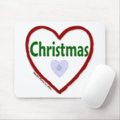 Tapis De Souris Noël d'amour (Avec souris)