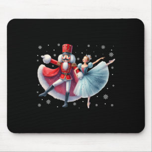 Tapis De Souris Noël Dancing Nutcracker Ballet Dance Femmes Ki