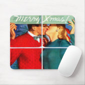Tapis De Souris Noël de baiser (Avec souris)