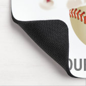 Tapis De Souris noël de baseball (Coin)