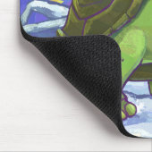 Tapis De Souris Noël de la tortue nocturne étoilée (Coin)