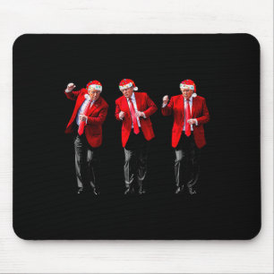 Tapis De Souris Noël Donald Trump Président 2024 Danse Drôle