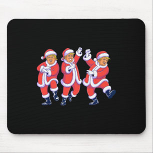 Tapis De Souris Noël Donald Trump Président 2025 Danse Drôle
