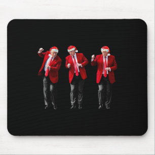 Tapis De Souris Noël Donald Trump Président Danse Drôle San
