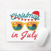 Tapis De Souris Noël En Juillet (Avec souris)