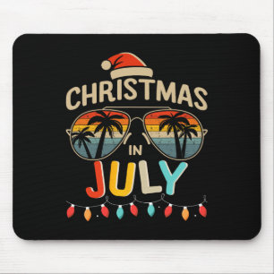 Tapis De Souris Noël En Juillet Avec Sungels Vintages Pour L'Été