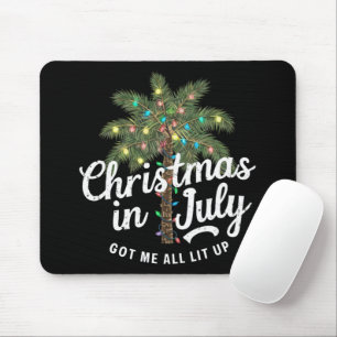 Tapis De Souris Noël en juillet m'a complètement enflammé 