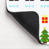 Tapis De Souris Noël en pixel art (Coin)