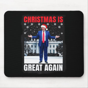 Tapis De Souris Noël est à nouveau génial Drôle Donald Trump Chris