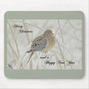 Tapis De Souris Noël et Nouvel An - Dove de deuil