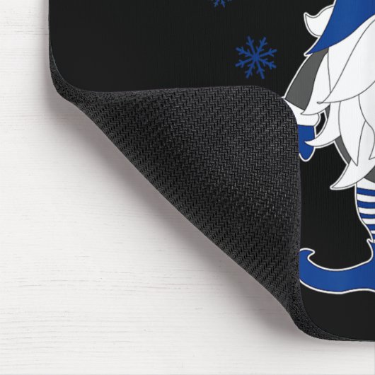 Tapis De Souris Noël Gnome finlandais Scandinave Tomte Finlande (Coin)