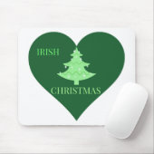 Tapis De Souris Noël irlandais (Avec souris)