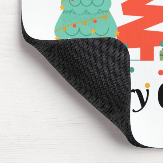 Tapis De Souris Noël Joyeux Noël (Coin)