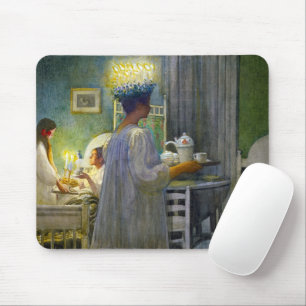 Tapis De Souris Noël matin, Fête de Saint Lucy