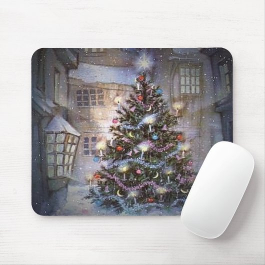 Tapis De Souris Noël MousePad (Avec souris)