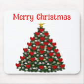 Tapis De Souris Noël Mousepad (Devant)