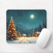 Tapis De Souris Noël Mousepad (Avec souris)