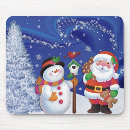Tapis De Souris Noël Mousepads (Devant)