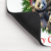 Tapis De Souris Noël Panda Bear (Coin)