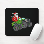 Tapis De Souris Noël Père Noël équitation Monster Camion Garçons K (Avec souris)