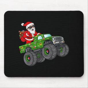 Tapis De Souris Noël Père Noël équitation Monster Camion Garçons K