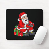 Tapis De Souris Noël Père Noël Vidéo Gamer Contrôleur Garçons (Avec souris)
