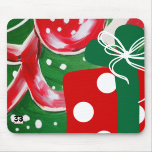 Tapis De Souris Noël présent