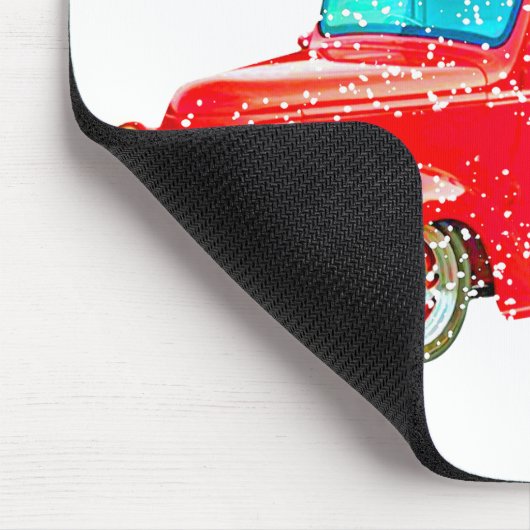 Tapis De Souris Noël Retro (Coin)