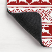 Tapis De Souris Noël scandinave renne (Coin)